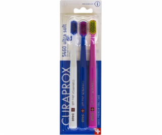 Zubná kefka Curaprox 5460 Ultra Soft Trio 3ks