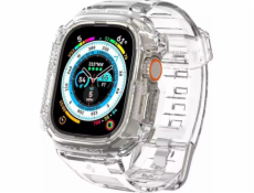 Popruh Spigen Spigen Rugged Armor Pro pro Apple Watch Ultra (49 mm) Crystal Clear