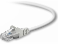 Belkin patchcord, CAT5e, UTP, bez zamotávání, 3m, bílý (A3L791B03M-WHTS)