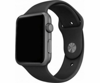 Mercury Silicon Apple Watch remienok 38/40/41 mm čierno/č...
