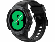 Spigen Řemínek Rugged Armor Pro pro Samsung Galaxy Watch 4 44mm v tmavě šedé barvě