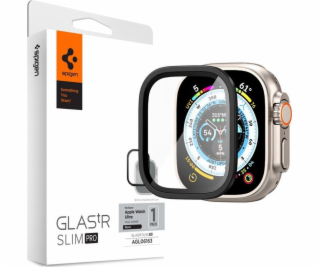 Spigen Glass tR Slim Pro 1 Pack, čierne – Apple Watch Ult...