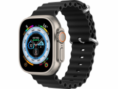 Remienok DUXDUCIS Dux Ducis Apple Watch 4/5/6/7/8/SE 44/45 mm čierny (verzia OceanWave)