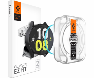 Spigen Glass TR EZ Fit 2 Pack - Samsung Galaxy Watch6 44 mm
