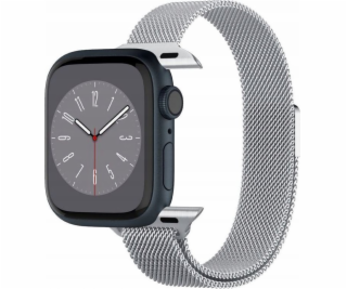 Spigen Spigen Metal Fit, stříbrný - Apple Watch 41mm/40mm...