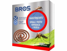 Špirály na odpudzovanie komárov BROS, 10 ks.