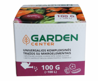 Univerzálne komplexné hnojivo so stopovými prvkami GC, 100 g