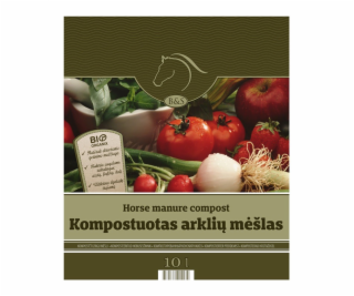 Kompostovaný konský hnoj, 10l