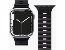 Vonmählen VonMählen Řemínek na hodinky pro Apple Ocean Band Case 1 Band One černý Schwarz (AWS00078)