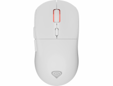 Genesis herní bezdrátová myš ZIRCON XIII. bílá/Herní/Optická/26 000 DPI/Bezdrátová USB + Bluetooth/B