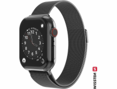 Swissten řemínek pro apple watch milánský tah 38 / 40 / 41 mm černý