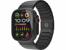 MOBILE ORIGIN Titanový řemínek pro mobilní hodinky černý - Apple Watch 49mm/45mm/44mm/42mm