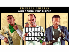 Rockstar Games Grand Theft Auto V: Premium Online Edition a balíček karet Whale Shark pro Xbox One, digitální verze