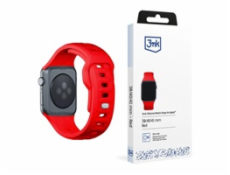 3mk Silicone Watch Strap pro Apple 38/40/41 mm Red