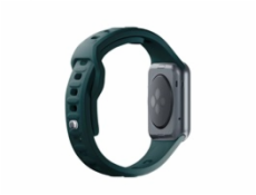 3mk Silicone Watch Strap pro Apple 42/44/45/49 mm Evergreen