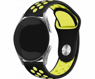 Beline  Řemínek k hodinkám 20mm Sport silikonová černá a ...