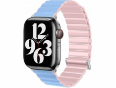 Pásek Beline  Apple Watch Magnetic Pro 42/44/45/49 mm růžová/nebesky modrá růžová/sierra box