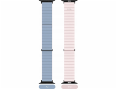 Řemínek Jcpal JCPal FlexDuo pro Apple Watch 42/44/45/49 mm růžová/modrá - Bezpečnost zaručena. Jednoduché splátky. Doprava zdarma od 170 PLN.