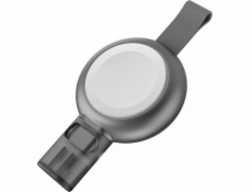 Kompaktní nabíječka Energea ENERGEA WatchPod 3 indukce pro Apple Watch 5W USB-C Fast Charging šedá/červená