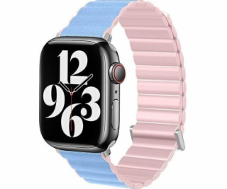 Beline Magnetický řemínek pro Apple Watch 38/40/41 mm růž...