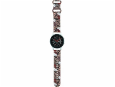 Sourcing Hello Kitty Univerzální pásek HKUWLSDGPTP Silikonové štítky Graffiti růžový/růžový pásek 22mm