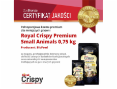 BIOFEED Royal Crispy Premium Small Animals - krmivo pro hlodavce - 750g