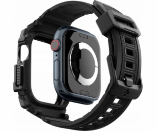 Spigen RUGGED ARMOR  PRO  APPLE WATCH 10 (46 MM) MATNĚ ČERNÁ