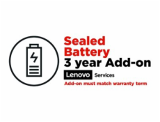 Lenovo Sealed Battery Add On - Výměna baterie - 3 let - pro ThinkPad P1; P1 (2nd Gen); P1 Gen 4; P16 Gen 1; P17 Gen 1; P43; P50; P51; P52; P53; P72