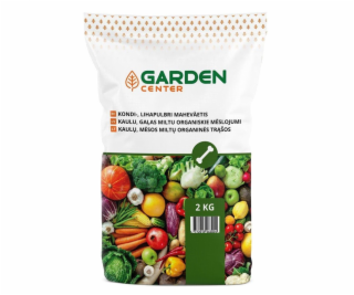 Organická hnojiva s kostí, masová moučka Garden Center, 2 kg