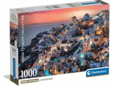 CLEMENTONI Delione Santorini 39933, 1000 dílů.