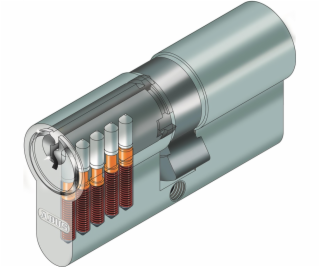 Válec Abus E50N, (din) standard, 28 - 34 mm, šedý