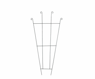 Podpěra rostlin GT-024, 75 x 0,5 x 150 cm