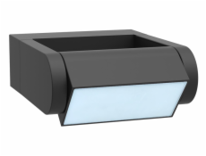 Domoletti Dveřní lampa, 7W, LED, IP65, černá, 18 cm