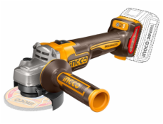 Ingco CAGLI211541 aku úhlová bruska 115mm vč. baterie, nabíječky a 10 ks řezných kotoučů