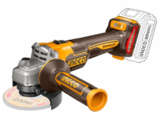 Ingco CAGLI211542 aku úhlová bruska 115mm vč. 2ks baterie a nabíječky