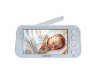 EVOLVEO Baby Monitor N5 - Set videochůvičky s 360° dohled...