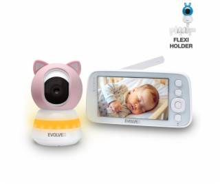 EVOLVEO Baby Monitor N5 - Set videochůvičky s 360° dohled...