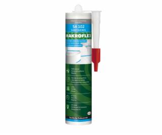 MAKROFLEX Sanitární super elastický silikon SA102, 300ml,...