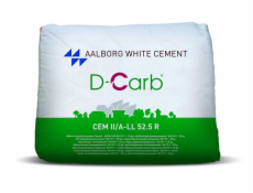 NENURODYTA_V Bílý cement D-CARB 52,5R 25 kg (1,5 t)