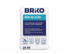 BRIKO Samonivelační podlahová směs GIM SA 2/20 25 kg
