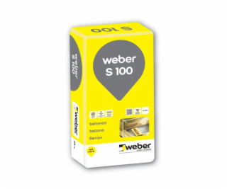 WEBER Hrubozrnná betonová směs S 100, 25 kg