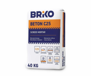 BRIKO Betonová cihla  Beton  40 kg