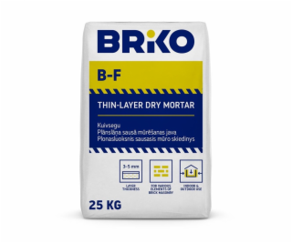 BRIKO Suchá zdicí směs na tvárnice BF, 25 kg