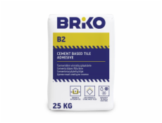 BRIKO Lepidlo na dlaždice B2, 25 kg