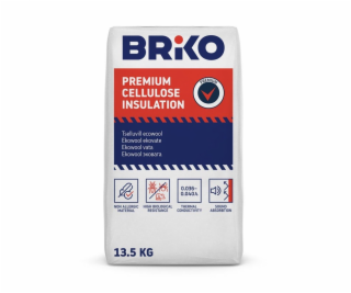 BRIKO ECOWOOL CIHLY PREMIUM 14/13,5 KG
