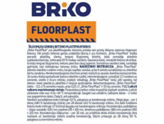 BRIKO Plastifikátor betonu Floorplast 4-108, 5 l