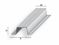 PROFILINE PROFIL OMEGA MP 27/38X3000MM