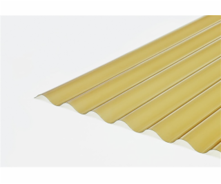 SALUX PVC SINUS 0,7X900X2000MM BRONZOVÝ PLECH