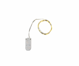 DOMOLETTI Světelný řetěz Luma KLED-061A, 2 m, teplá bílá