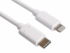 PREMIUMCORD Apple Lightning - USB-C™ USB nabíjecí a datový kabel MFi pro Apple iPhone/iPad, 1m